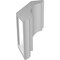Ekena Millwork 6-in. W x 8-in. D x 12-in. H Olympic Architectural Grade PVC Knee Brace BRCP06X08X12OLY - alternate 5